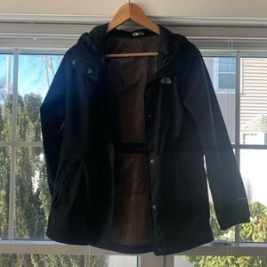 Girls North Face Rain coat